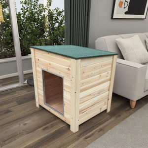 Sdd013 ידידותי לסביבה יוקרה מודרני כלב חיצוני כלוב עם יחידת ac דפוס הדפסה חיה קטנה עבור כלבים - Product Image 6