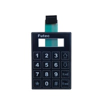 Proveedor Chino de Teclados Táctiles de Membrana Personalizados, Finos y Flexibles, para Paneles de Control de Instrumentos