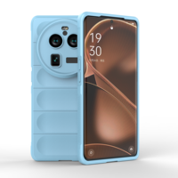 Shockproof silikon penutup lembut Armor tebal TPU olahraga penutup telepon Case untuk Oppo Find X6 X5 Pro