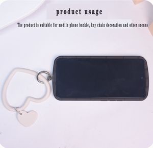 Correa de Silicona para Teléfono Móvil, Cuerda Creativa para Colgar, Lindos Adornos para Teléfono, Correas Decorativas para Muñeca - Product Image 5