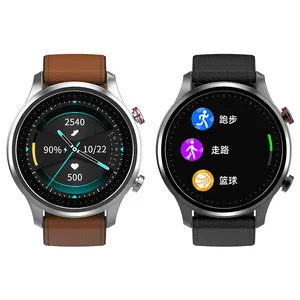 Shenzhen relógio fg08, ip68 a prova d' água, ecg ppg, chamada telefônica, pressão arterial, frequência cardíaca, rastreador de fitness, smartwatch esportivo