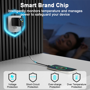 TKT Double 65W 100W <span class=keywords><strong>Chargeur</strong></span> Rapide Rétractable Type-<span class=keywords><strong>C</strong></span> <span class=keywords><strong>C</strong></span>âble de Données Personnalisable Couleur USBA + <span class=keywords><strong>C</strong></span> <span class=keywords><strong>USB</strong></span> <span class=keywords><strong>Chargeur</strong></span> Mural QC3.0 PD EVA Utilisation du Téléphone - Product Image 6