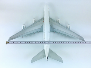 Modèle <span class=keywords><strong>d</strong></span>'<span class=keywords><strong>avion</strong></span> en résine Airbus A380 <span class=keywords><strong>Air</strong></span> <span class=keywords><strong>France</strong></span> 45 cm 1/160 avec ailes fixes et support <span class=keywords><strong>d</strong></span>'exposition - Product Image 2