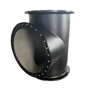 Water Pipeline EN 545 Ductile Iron Flanged Pipe Fittings