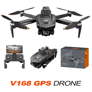 V168 Pas cher 8K HD Double Caméra Évitement d'Obstacle 3KM Vol Photographie Aérienne <span class=keywords><strong>Mini</strong></span> RC FPV Drone Quadcopter pour Adultes et Enfants - Product Image 6