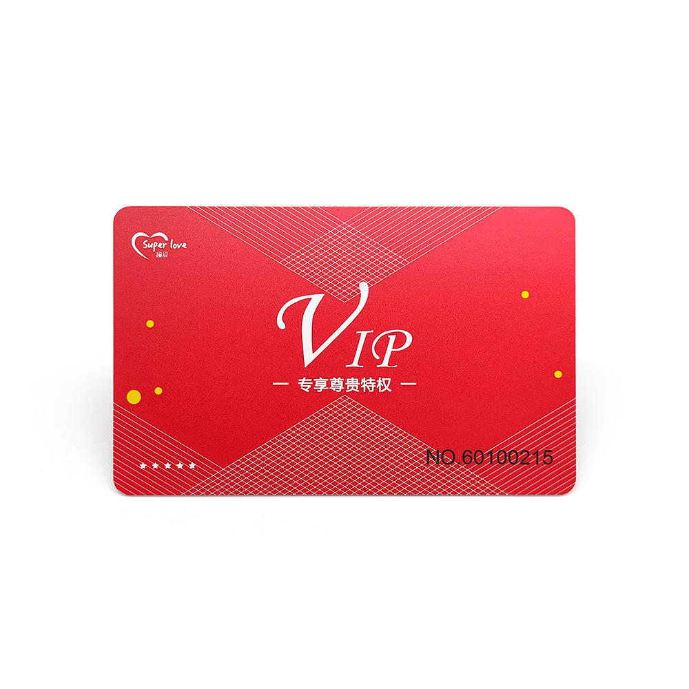 Customized Full Color Printing PVC Plastic Business Card for Membership Management