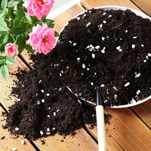 E79 Substrat de culture biologique naturel enrichi en nutriments avec tourbe pour plantes succulentes, fleurs, semis et légumes en pot - Product Image 1
