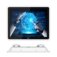 Moniteur tactile capacitif LGS 15 pouces résistant aux chocs, tout-en-un, ordinateur de bureau tout-en-un à vendre
