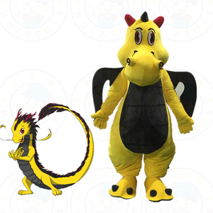 Disfraces de Mascota de Dinosaurio Rojo/Disfraces de Mascota para Cosplay de Fiesta - Product Image 3