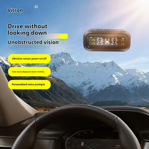 Système de surveillance de pression des pneus (TPMS) interne solaire USB à double charge pour voiture, affichage numérique LED, correspondance rapide, sans programmation - Product Image 3