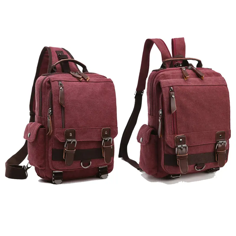 New small canvas backpack men travel back pack multifunctional Shoulder bag for women laptop rucksack school bags daypack