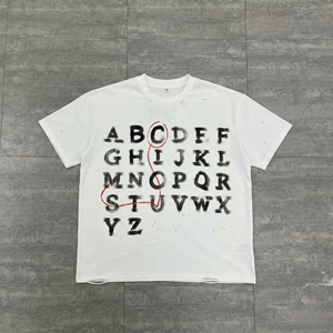 Fabricants de vêtements personnalisés, t-shirts pour hommes en coton 100% avec impression DTG, coupe ample et épaisse, style streetwear <span class=keywords><strong>d</strong></span>élavé - Product Image 2