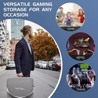 HOT PS5 Pro Spiele konsole Aufbewahrung koffer Reisetasche Trage tasche mit großer Kapazität für Playstation 5 Pro Headset