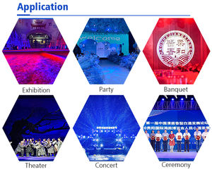 Projecteurs sans fil rechargeables VLTG 6*18W RGBWA+UV, alimentés par batterie, pour mariage, événement, fête, DJ, éclairage de scène avec étui - Product Image 6