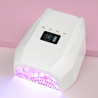Lampe à ongles UV LED Unigel White Manicure, sécheuse à ongles de salon, lampe de durcissement avec séchage rapide pour la manucure professionnelle