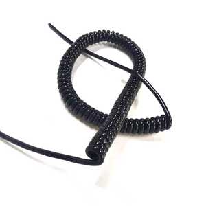 3x2.5mm2 Spiral Spiral Cord Wire <span class=keywords><strong>Extensible</strong></span> Electric Wire Telescopic Curly Electric Cord (2x Core) for Tools & Appliances - Product Image 2