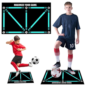 Alfombrilla <span class=keywords><strong>de</strong></span> <span class=keywords><strong>Entrenamiento</strong></span> <span class=keywords><strong>de</strong></span> Fútbol Personalizada <span class=keywords><strong>de</strong></span> Fábrica, Alfombrilla <span class=keywords><strong>de</strong></span> Agilidad para Pies <span class=keywords><strong>de</strong></span> Fútbol, 900x600 mm, 2,5 mm <span class=keywords><strong>de</strong></span> Grosor, Poliéster+Goma, Uso Interior y Exterior - Product Image 3