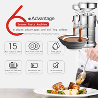 Cacaoboon Sesam Kleine Molen Sesam Maker Tahini Noten Pindakaas Maak Colloïdmolen Machine