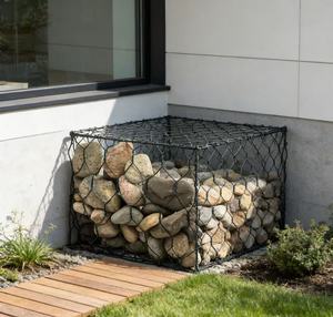 Prix fabricant Gabions en treillis tissé carré pour protection murale en pierre, cages et paniers pour rivière, WPC Australie - Product Image 4