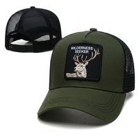 Gorra Trucker Personalizable de Malla Transpirable de Algodón 100% de Alta Calidad para Comercio Exterior, Colorida, de 5 Paneles, Ajustable, Unisex