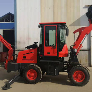 Mini Escavatore 4WD da 0,5 m³ con Componenti del Motore Principali a Movimento su Ruote - Product Image 6