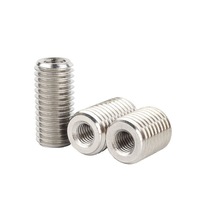 Internal External Thread Insert Nut Stainless Steel Thread Conversion Reducer M3 M4 M5 M6 Threaded Sleeve Insert