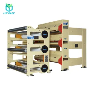 Fully Automatic Overhead Bridge Tension Controller Alignment Machine Web Guide System For Corrugated Cardboard Production Line