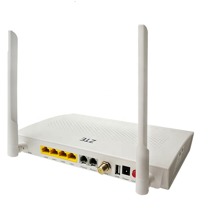 ZXHN F668 V5.2 Gpon Onu - 4GE+2POTS+1CATV+WIFI+USB Modem