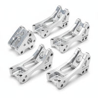 Châssis de patinage de vitesse professionnel en aluminium 6061-T6 de haute précision, usiné CNC, composants de cadre de patinage en ligne