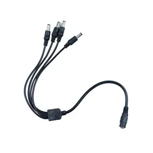 Cavo connettore maschio femmina 12V DC 2.1x5.5mm spina Jack da 1 a 2 3 4 5 6 8 connettore cc adattatore di alimentazione Splitter Way