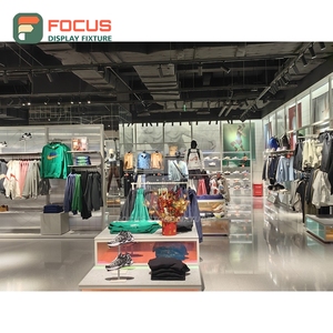 Solución Integral de Tienda Boutique: Sistema de Exhibición de Acero Inoxidable para Minoristas, Solución de Equipamiento para Tiendas de Ropa de Franquicia - Product Image 3