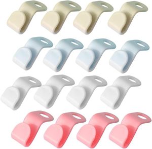 New Design <b>Space</b> <b>Saving</b> Multifunctional Clothes <b>Hanger</b> Connector Hook Cascading Clothes Organizer Hook - Product Image 1