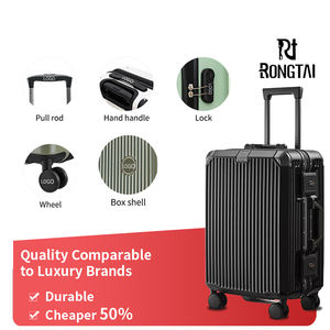 Trending Nu Hybride Plunjekoffer 20 "Cabinetas Usb Oplaadpoort + Anti-Diefstal Ritsen Lichtgewicht Handbagage Trolley - Product Image 1