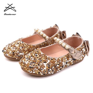 Giảm Giá Hấp Dẫn Giày Thời Trang Trẻ Em Giày Trẻ Em Đính Kim Sa Lấp Lánh Giày Xăng Đan Bé Gái Dễ Thương Giày Đế Bằng - Product Image 6