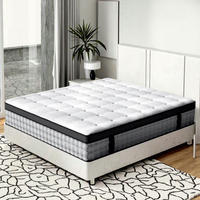 Matelas Hôtelier Refroidissant de Haute Qualité, Hypoallergénique, à Ressorts Ensachés avec Latex pour Chambre à Coucher
