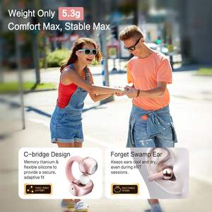 <span class=keywords><strong>A50</strong></span> oreja abierta inalámbrica para auriculares Bluetooth 6,0 5,3G comodidad sin peso 48H tiempo de reproducción 3D auriculares TWS con cancelación de ruido - Product Image 2