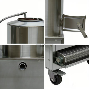 Máquina Peladora de Patatas Automática de Acero Inoxidable 450, Peladora de Patatas Confiable, Máquina Lavadora y Peladora de Patatas - Product Image 5