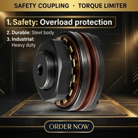 Limiteur de couple de sécurité de type TL TC TSC avec protection contre les surcharges pour réducteur de convoyeur, entraînement industriel, corps en acier