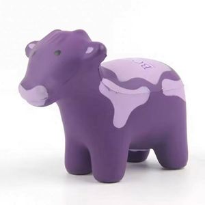 Jouets en mousse PU personnalisés avec logo promotionnel, jouets anti-stress en forme de vache pour enfants - Product Image 4