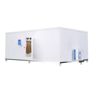 Monoblock pemasangan dinding Unit pendingin ruang dingin penyimpanan berjalan di Freezer