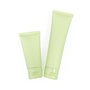 หลอดเครื่องสำอางครีมครีม<span class=keywords><strong>กันแดด</strong></span>ครีมแยกพลาสติก PE สีเขียวด้านฝ้า - Product Image 2