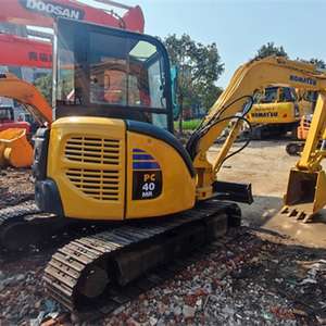 Mini-excavatrice Komatsu PC40 d'occasion d'origine japonaise, 4 tonnes, moteur et pompe Komatsu inclus, testée et inspectée, bon état - Product Image 4