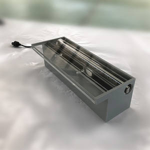 LED in acciaio inox cascata a parete all'aperto acrilico fontana cascata <span class=keywords><strong>da</strong></span> <span class=keywords><strong>giardino</strong></span> decorativi per cortina d'acqua - Product Image 3