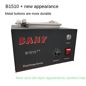 BANY Series B1510 Máquina de sellos de flash fotosensible Uso de oficina Capítulo de dibujos animados Máquina de exposición Rodillo Goma Metal Tinta Plástico - Product Image 5