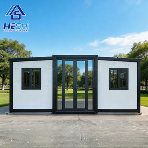 Casa Contenedor Prefabricada Expandible Estándar AU de 20 y 40 Pies, con 1, 2, 3, 4 o 5 Dormitorios, Moderna, Portátil, Tipo Villa - Product Image 1
