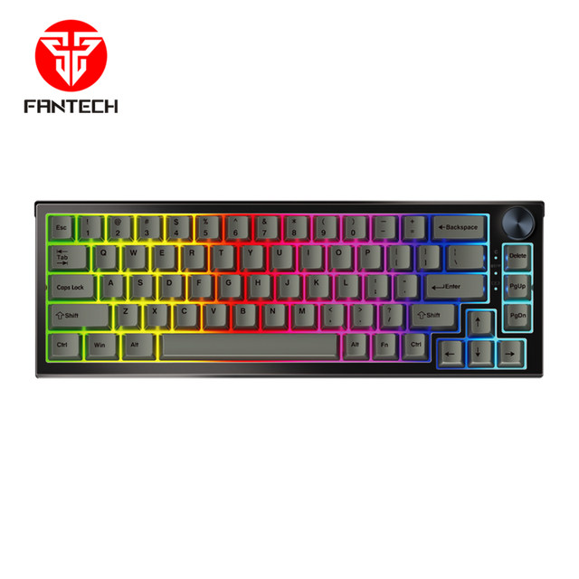 FANTECH MK858 RGB Hot-Swaple Dual Mode Mechanical Keyboard MAXPFIT61 Gaming Keyboard