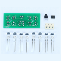 Kit de Electrónica Educativa STEM OKYN-G6223, Circuito LED Intermitente para Estudiantes