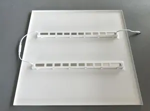 Panel de luz Led cuadrado, lámpara de 30W, 40W, 45W, 60W, iluminación de interior montada en superficie, lámpara de techo, AC100-277V