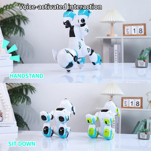 Vendita calda AI giocattoli Smart Robot cane con voce/Touch Control - 2.4G programmabile <span class=keywords><strong>Pet</strong></span> W/ Yoga/modalità danza e batteria modulare - Product Image 4