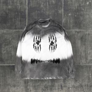 Camisetas Personalizadas de Estilo Urbano, con Hombros Caídos, Efecto Desgastado por el Sol, 280 Gramos, Impresión de Letras en Serigrafía, 100% Algodón para Hombre - Product Image 2